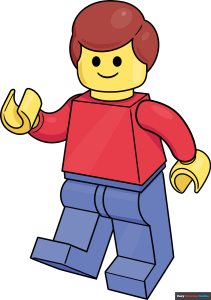 How to Draw a Lego Person Featured Image