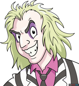 How to Draw Beetlejuice Featured Image