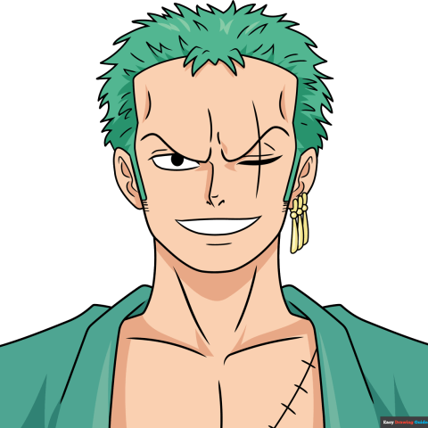 How to Draw Zoro from One Piece Featured Image