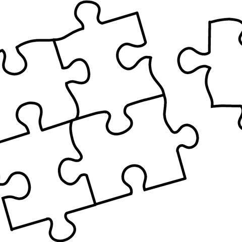 Free printable Puzzle coloring page