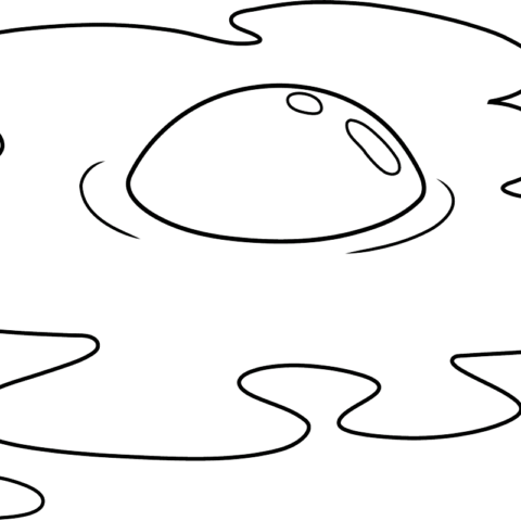 Free printable Eggs coloring page