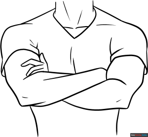 Free printable Anime Arms coloring page