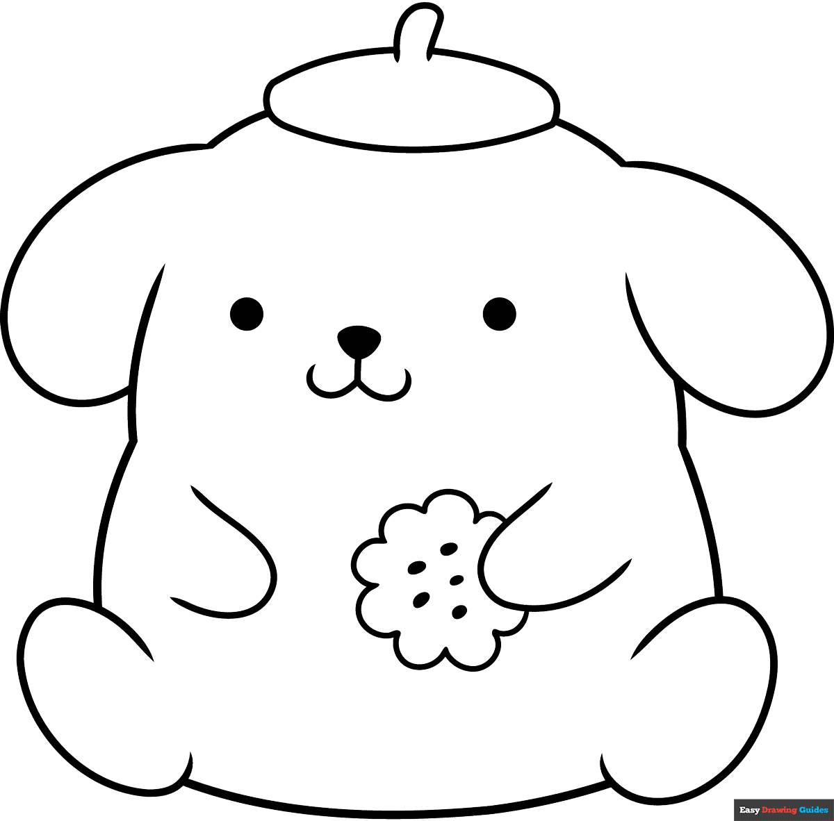Pom Pom Purin Coloring Pages