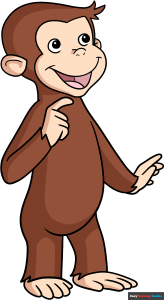 How to Draw Curious George Featured Image