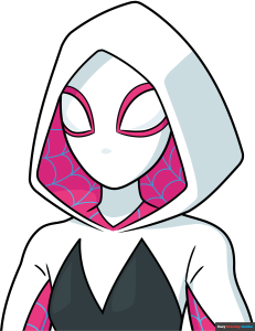 How to Draw Spider Gwen (Gwen Stacy) Featured Image