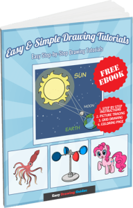 Easy and Simple Drawing Tutorials - 3D eBook cover