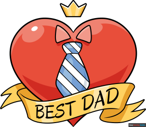 How to Draw a Father's Day Heart Featured Image