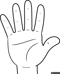 How to Draw a Hand Outline Featured Image