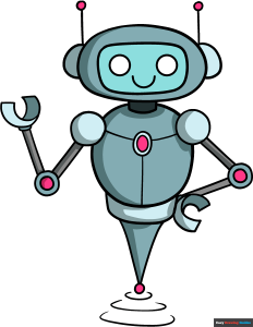 How to Draw a Simple Robot Featured Image