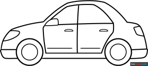 How to Draw an Easy Car Featured Image