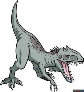 How to Draw the Indominus Rex Featured Image