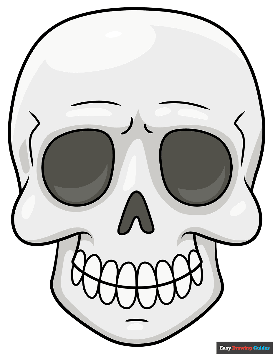 Skeleton Drawings Easy Drawing Guides