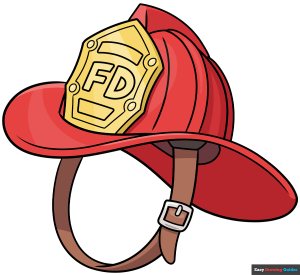 how to draw a firefighter helmet featured image