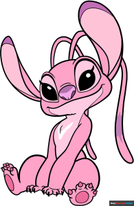 How to Draw Angel from Lilo and Stitch Featured Image