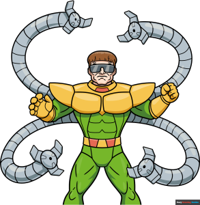 How to Draw Doctor Octopus Featured Image