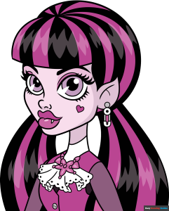 How to Draw Draculaura from Monster High Featured Image