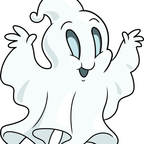 How to Draw an Easy Cartoon Ghost Featured Image