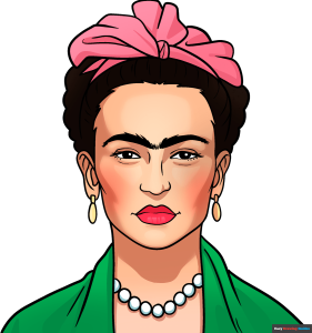 How to Draw Frida Kahlo Featured Image