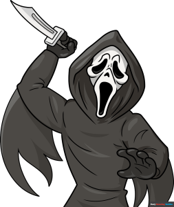 How to Draw Ghostface from Scream Featured Image