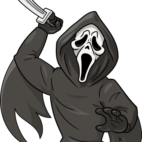 How to Draw Ghostface from Scream Featured Image