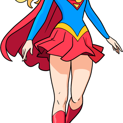 How to Draw Supergirl Featured Image