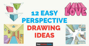 12 Easy Perspective Drawing Tutorials for Kids Featured Image