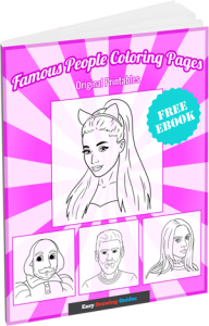 Famous People Coloring Pages 3D Cover Image