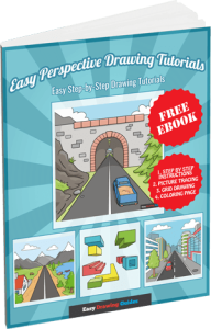 12 Easy Perspective Drawing Tutorials - 3D eBook cover