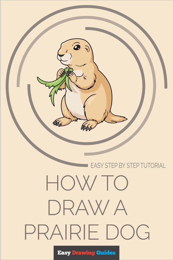 How to Draw a Prairie Dog Pinterest Image