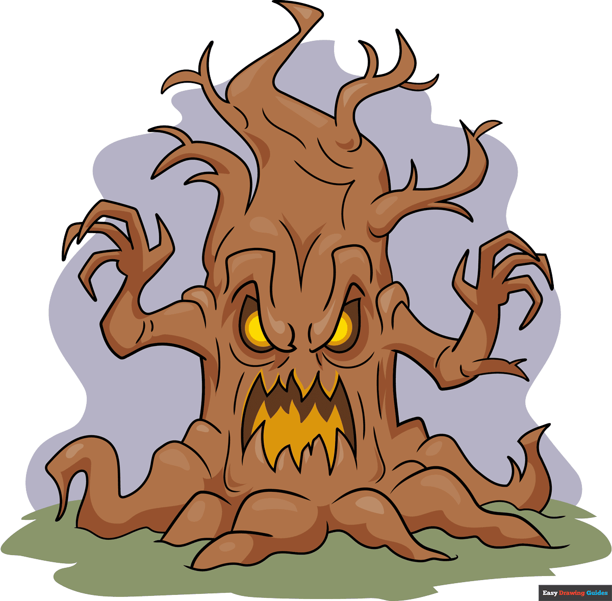 How to Draw a Scary Tree Featured Image