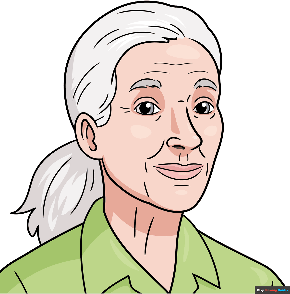How to Draw Jane Goodall Featured Image