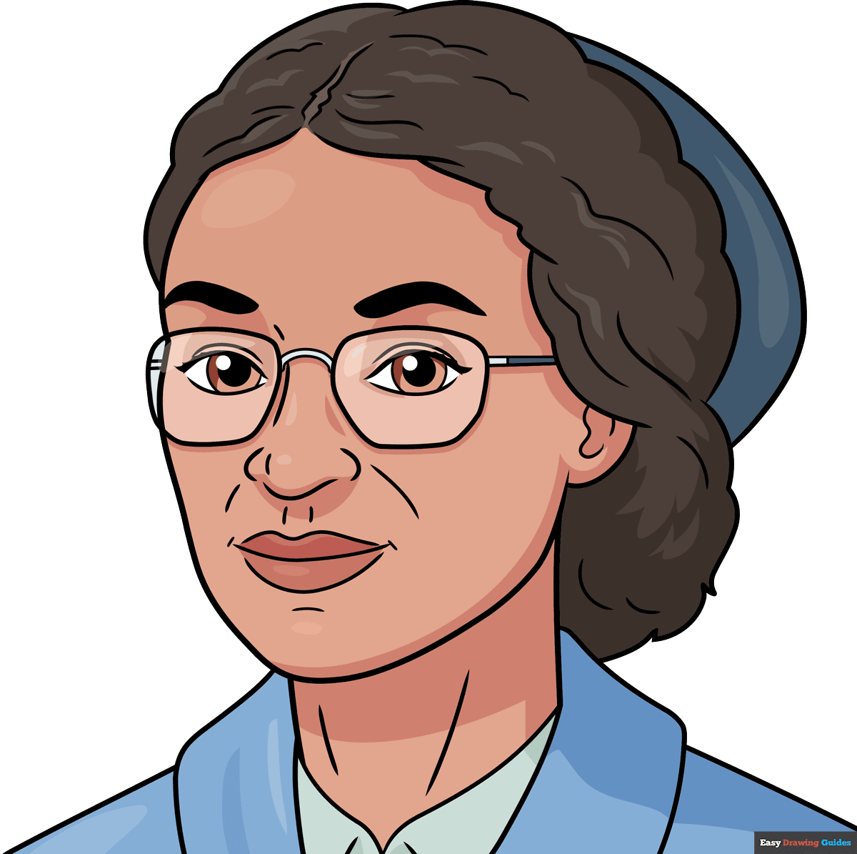 How to Draw Rosa Parks Featured Image