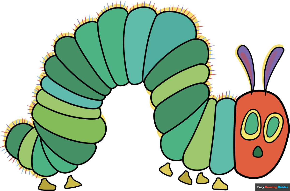 How to Draw the Very Hungry Caterpillar Featured Image