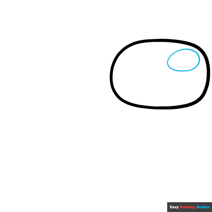 Among Us Ghost step-by-step drawing tutorial: step 3