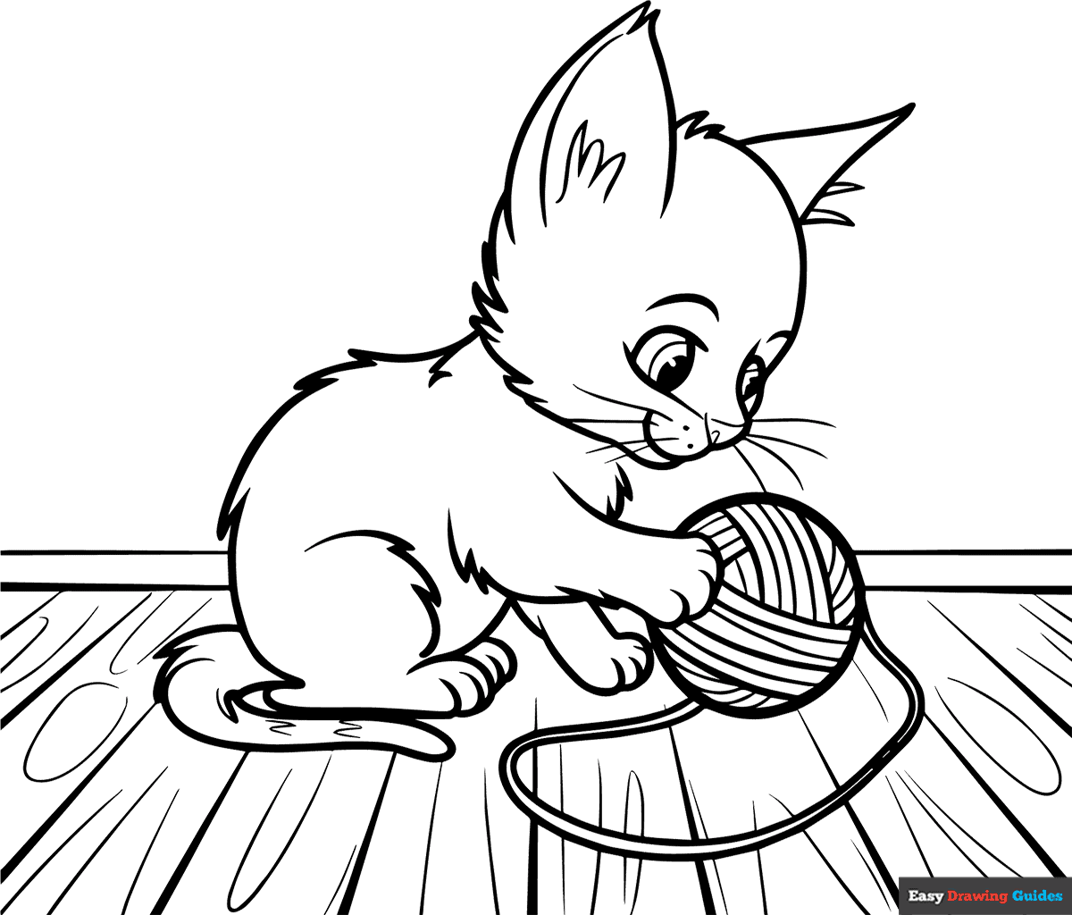 Coloring Pages Kittens 30 Free Cat Coloring Pages Printable PDF Coloring Pages Kittens 30 Free Cat Coloring Pages Printable PDF
