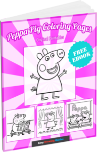 Peppa Pig Coloring Pages 3D Cover Image