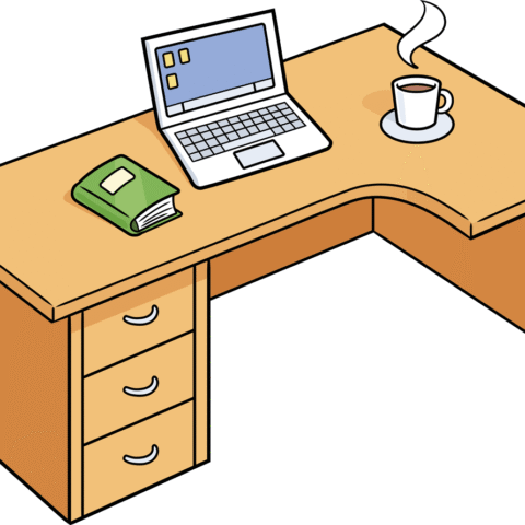 How to Draw a Desk Featured Image