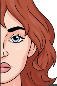 How to Draw a Half Face Featured Image