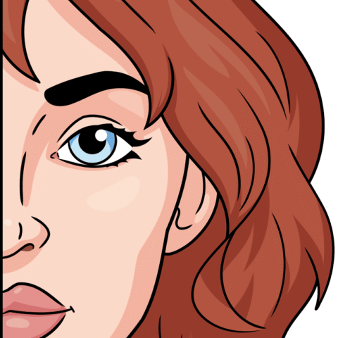 How to Draw a Half Face Featured Image