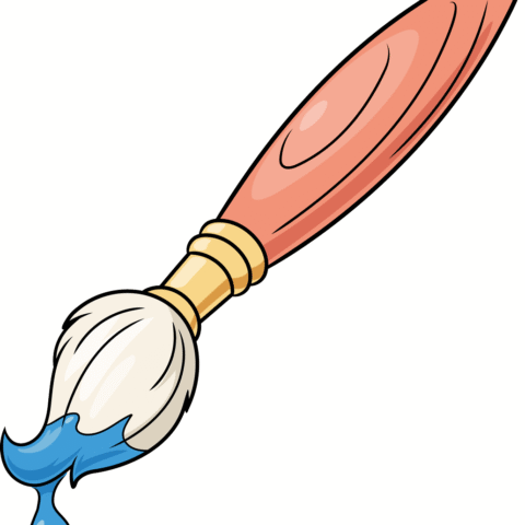 How to Draw a Paintbrush Featured Image