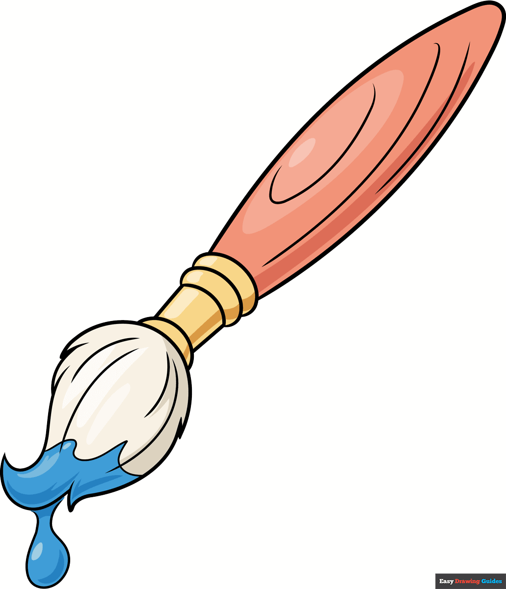 How to Draw a Paintbrush Featured Image