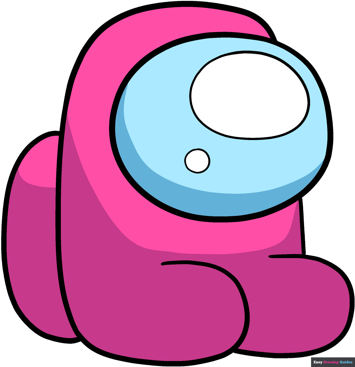 How to Draw an Among Us Mini Featured Image