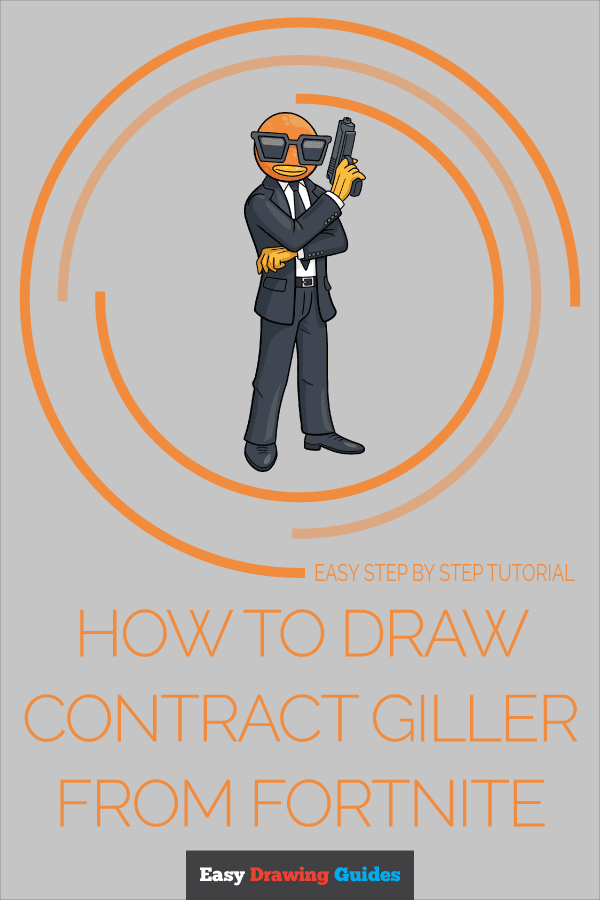How to Draw Contract Giller from Fortnite Pinterest Image