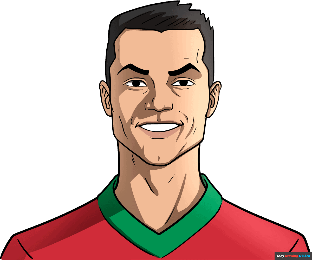 How to Draw Cristiano Ronaldo Featured Image