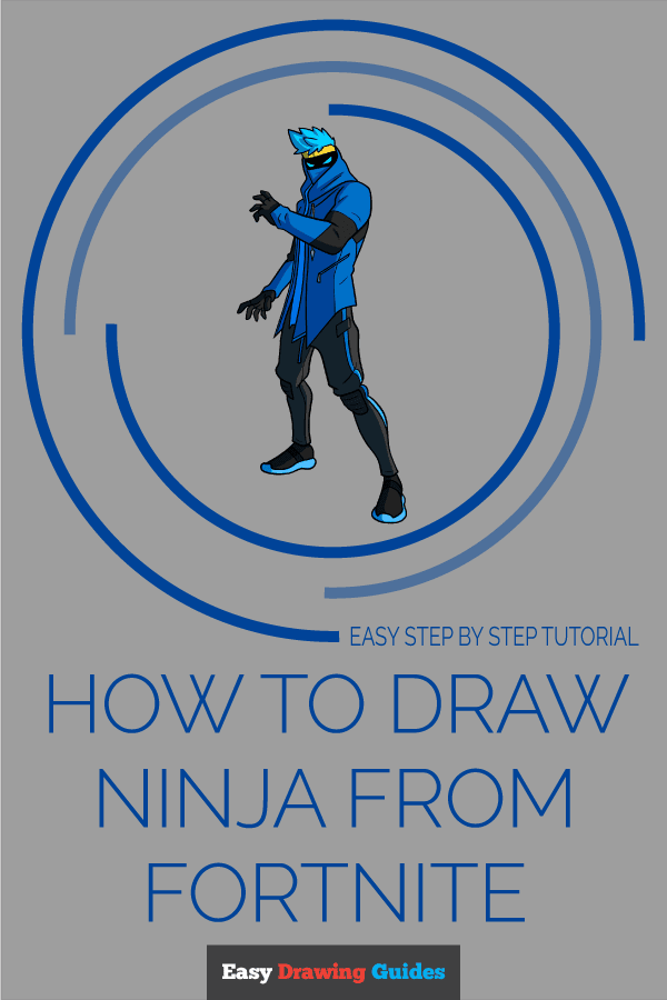 How to Draw Ninja from Fortnite Pinterest Image