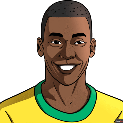 How to Draw Pele Featured Image