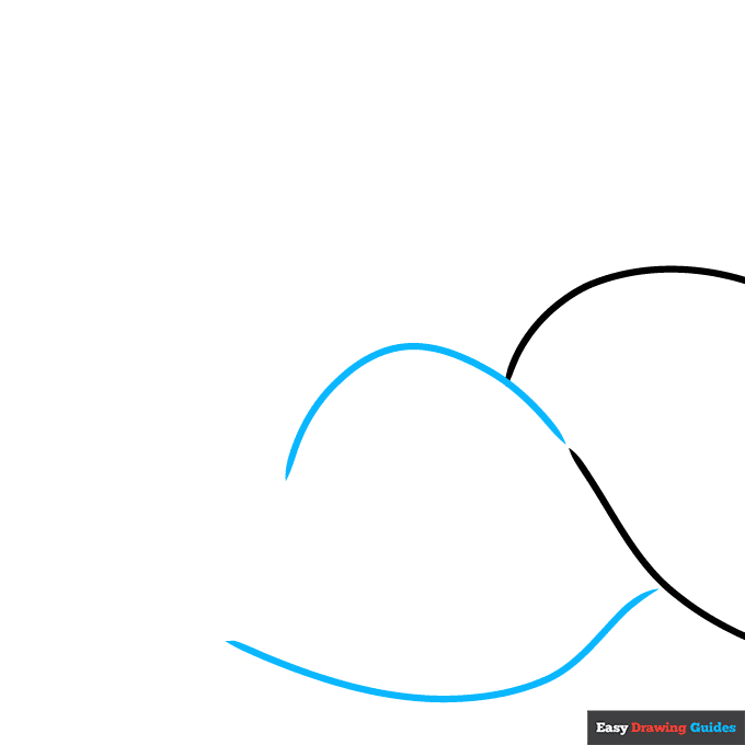 Muscular Arm step-by-step drawing tutorial: step 2