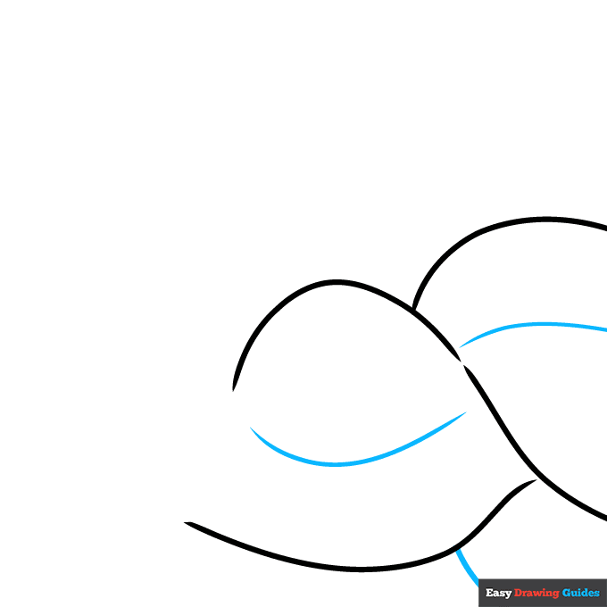 Muscular Arm step-by-step drawing tutorial: step 3