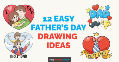 12 Easy Father's Day Drawing Tutorials