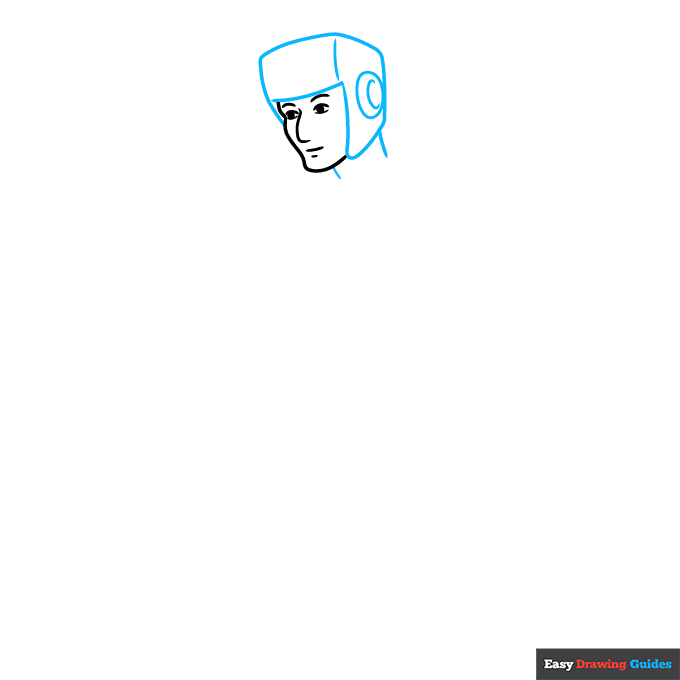Boxing step-by-step drawing tutorial: step 2